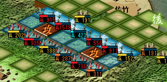 戦ノ国1.5_士気と兵数の色
